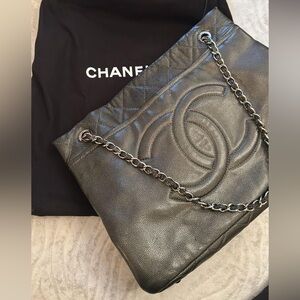 Chanel Timeless Caviar Leather Large Tote